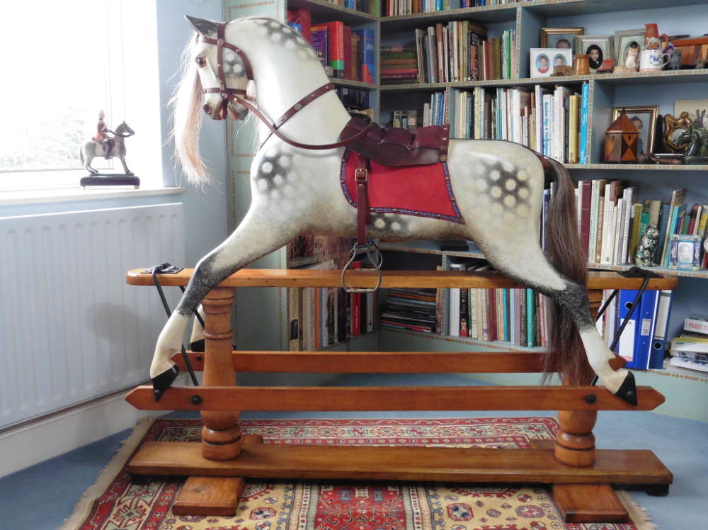 Antique Rocking Horse by Ayres