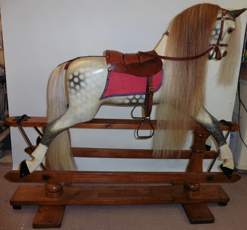 Foxfire - Large Antique Rocking Horse