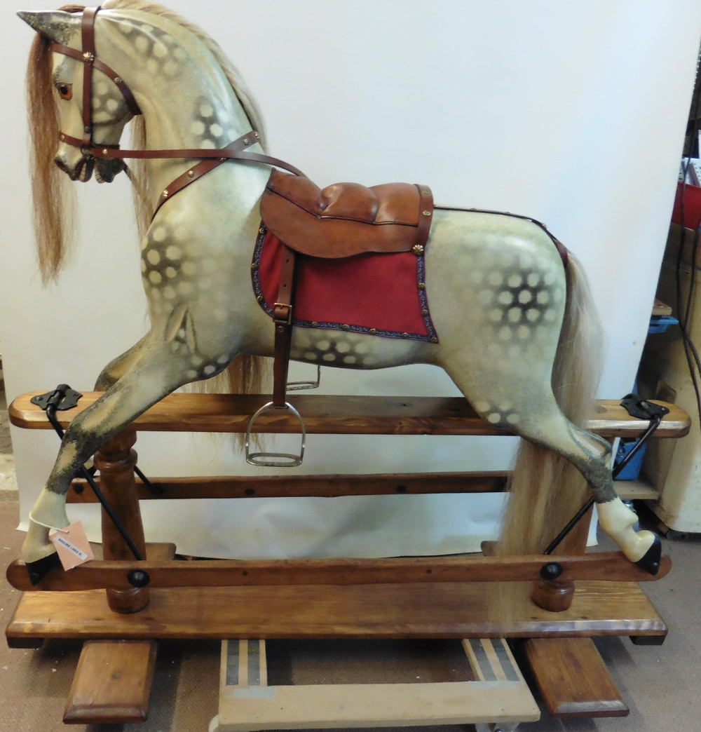 Antique rocking horse from Lines